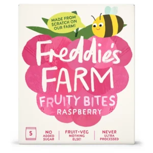 Freddies Farm Raspberry Fruity Bites Pack.